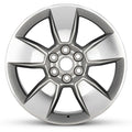 AW05747 Chevrolet Colorado Silver Machined OEM Wheel Rim
