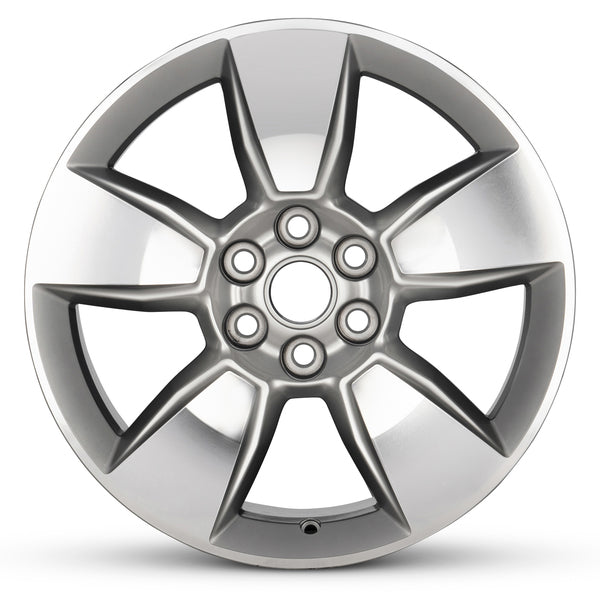 AW05747 Chevrolet Colorado Silver Machined OEM Wheel Rim