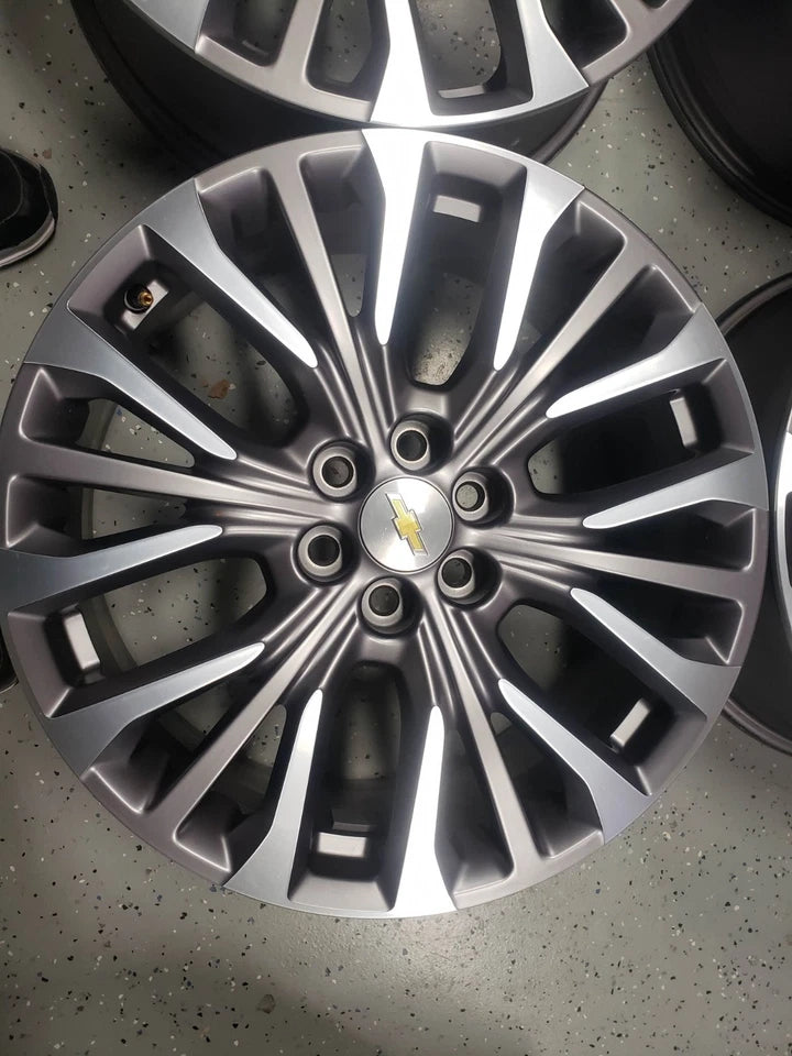 AW05936 Chevrolet Blazer Charcoal Machined OEM Wheel Rim