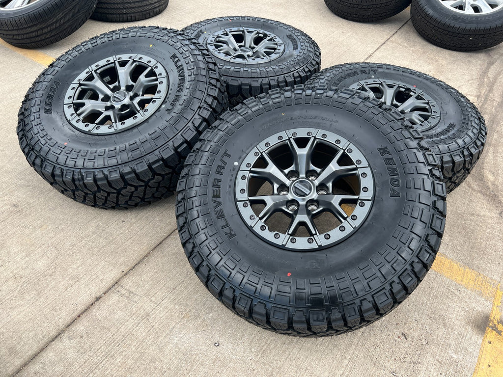 AW10460 Ford F-150 Raptor Matte Black Powder Coated OEM Wheel Rim