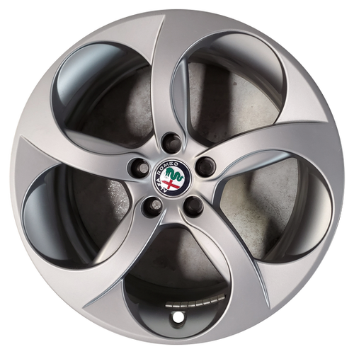 AW58161 Alfa Romeo Giulia Matte Charcoal Powder Coated OEM Wheel Rim