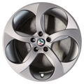 AW58161 Alfa Romeo Giulia Matte Charcoal Powder Coated OEM Wheel Rim
