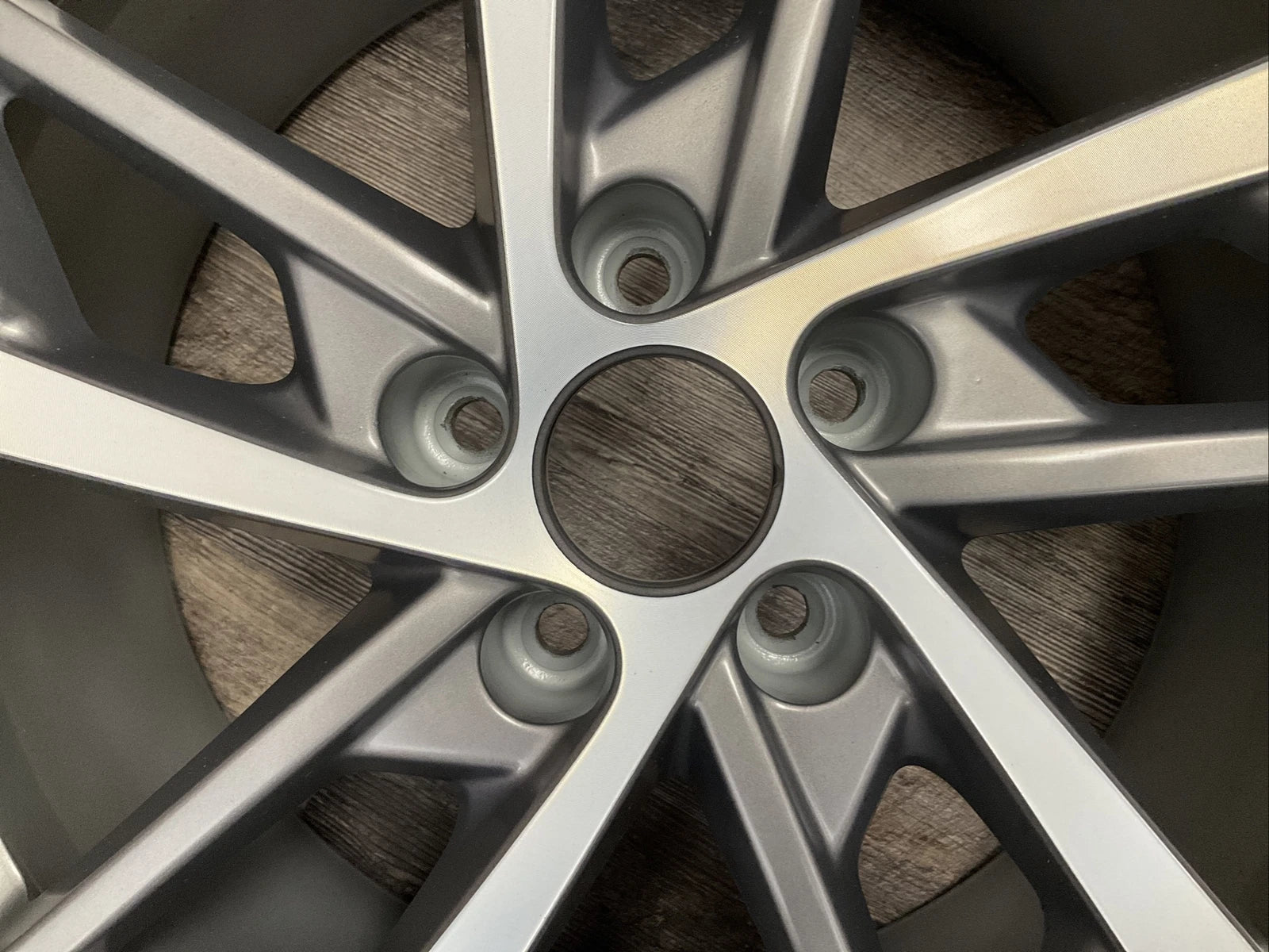 AW12029 Audi A4 Charcoal Machined OEM Wheel Rim