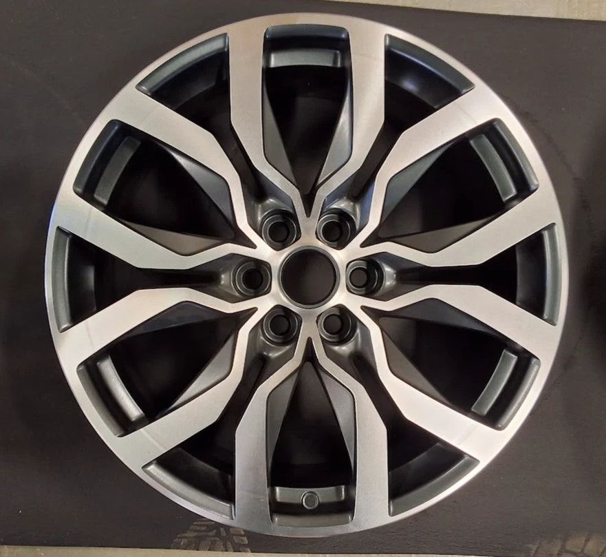 AW04870 Cadillac XT5 XT6 Charcoal Machined OEM Wheel Rim