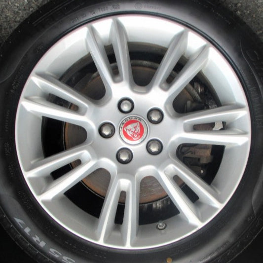 AW59952 Jaguar XE Silver Powder Coated OEM Wheel Rim