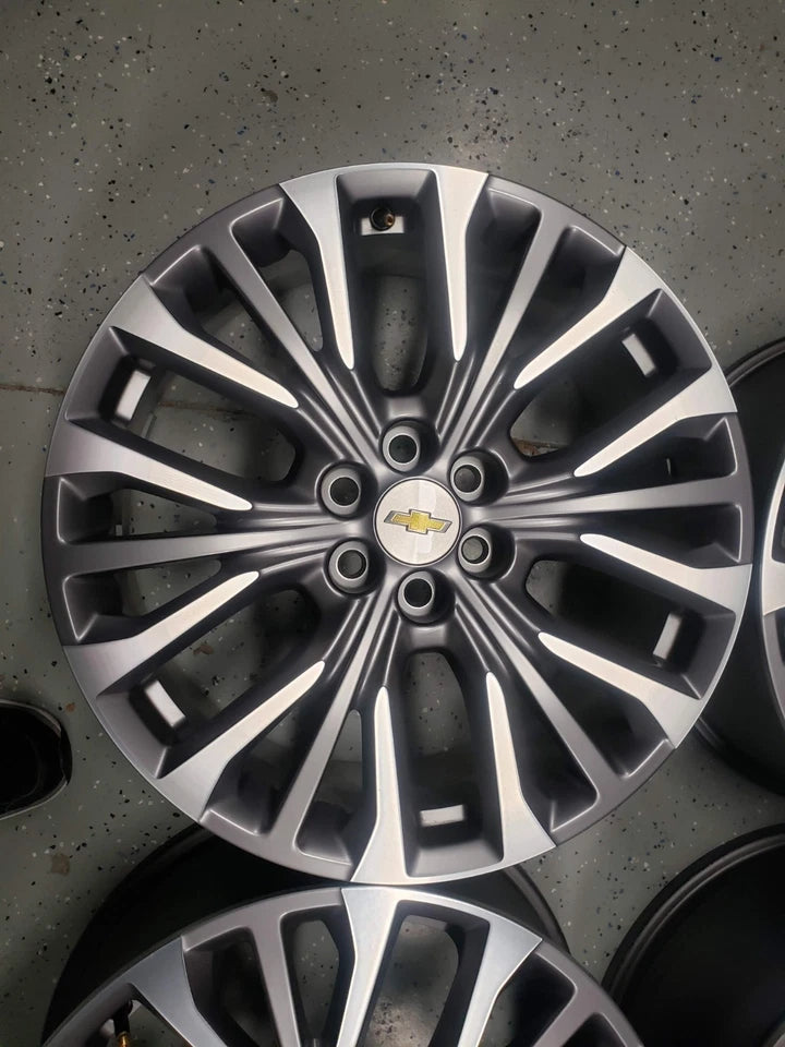 AW05936 Chevrolet Blazer Charcoal Machined OEM Wheel Rim