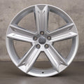 AW59062 Audi Q8 Silver Powder Coated OEM Wheel Rim