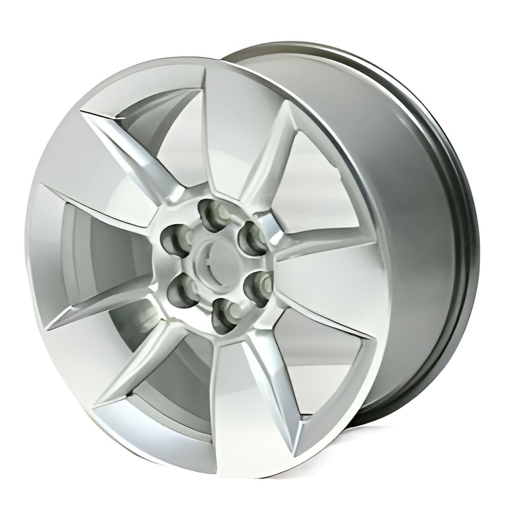 AW05747 Chevrolet Colorado Silver Machined OEM Wheel Rim