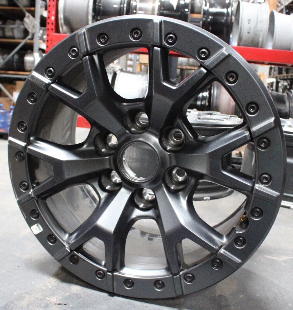 AW10460 Ford F-150 Raptor Matte Black Powder Coated OEM Wheel Rim
