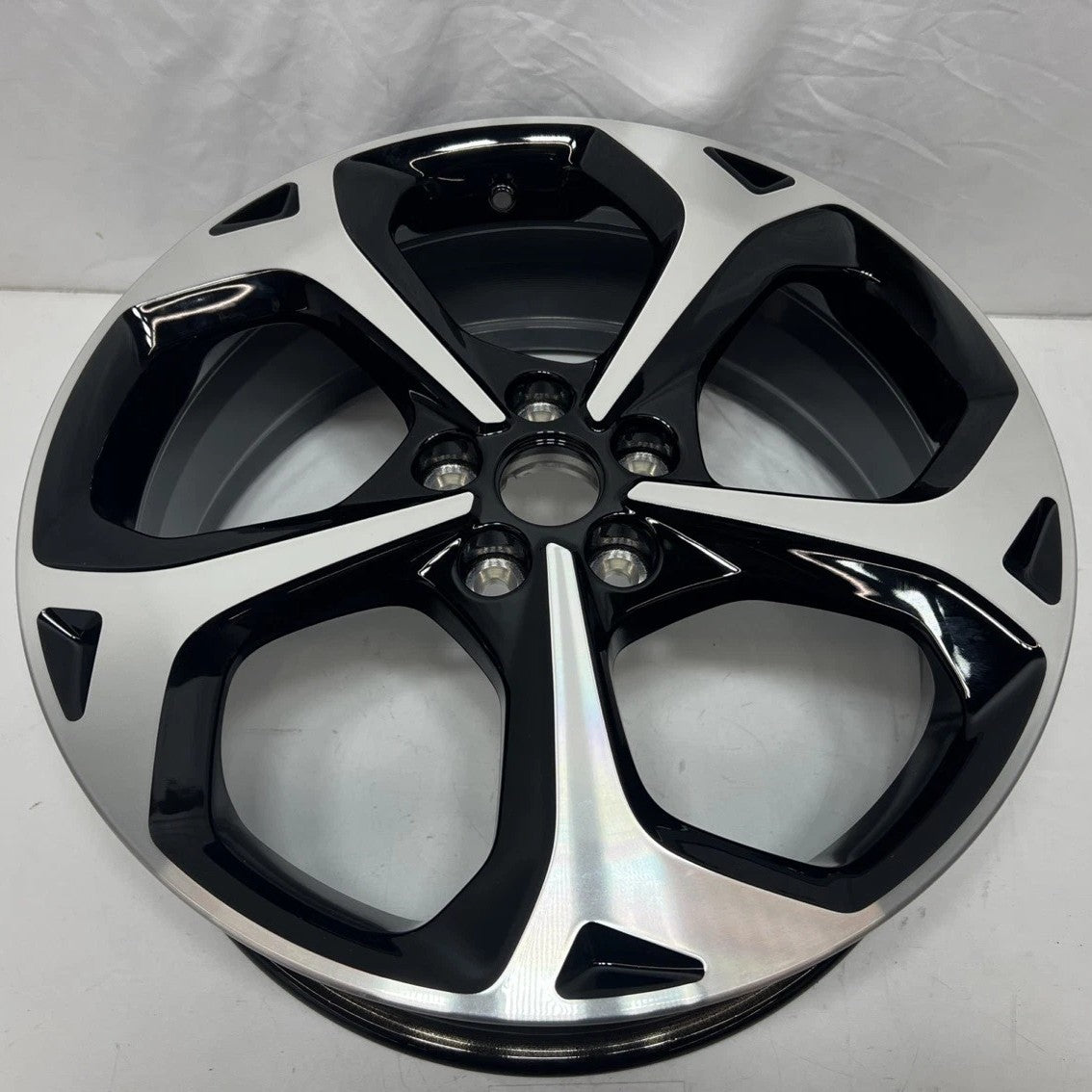 AW10467 Ford Escape Black Machined OEM Wheel Rim
