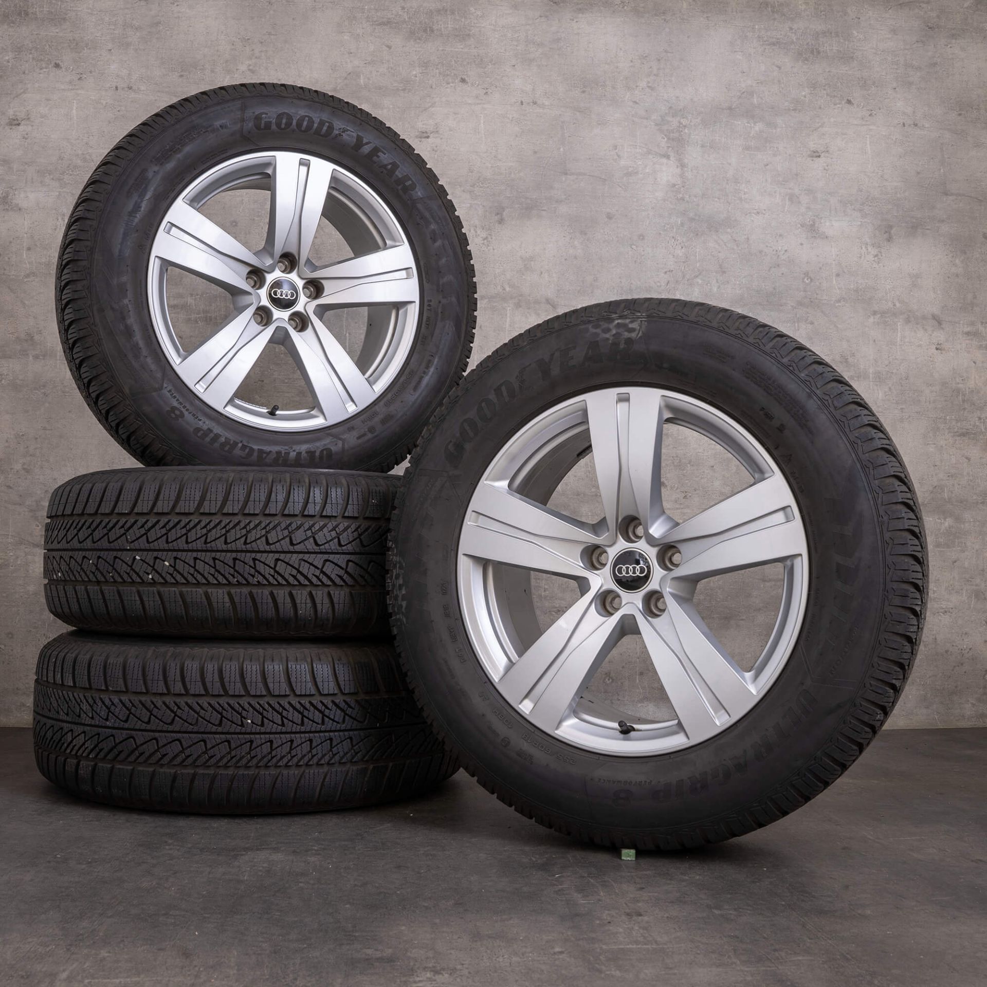 AW59050 Audi Q7 Silver Powder Coated OEM Wheel Rim