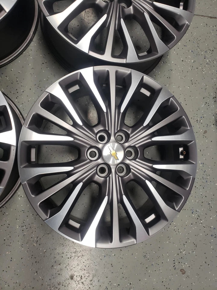 AW05936 Chevrolet Blazer Charcoal Machined OEM Wheel Rim