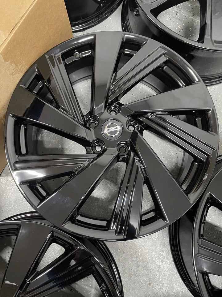 AW62707 Nissan Murano Black Powder Coated OEM Wheel Rim