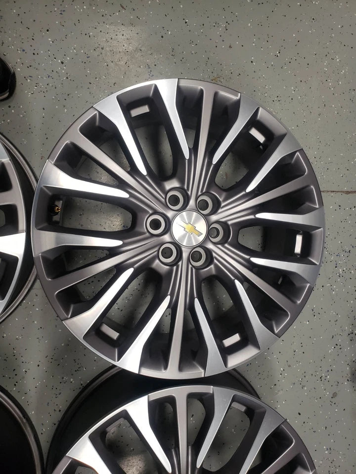 AW05936 Chevrolet Blazer Charcoal Machined OEM Wheel Rim