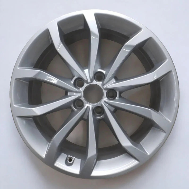 AW59067 Audi A4 Silver Powder Coated OEM Wheel Rim