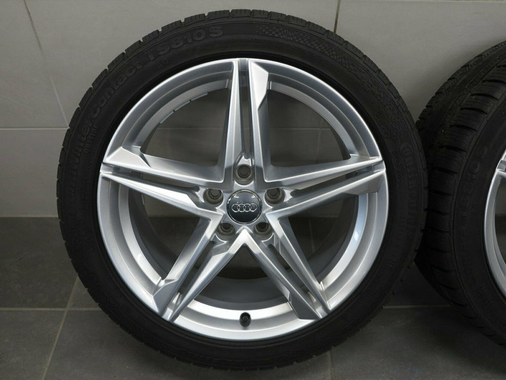 AW59080 Audi A5 S5 Silver Powder Coated OEM Wheel Rim