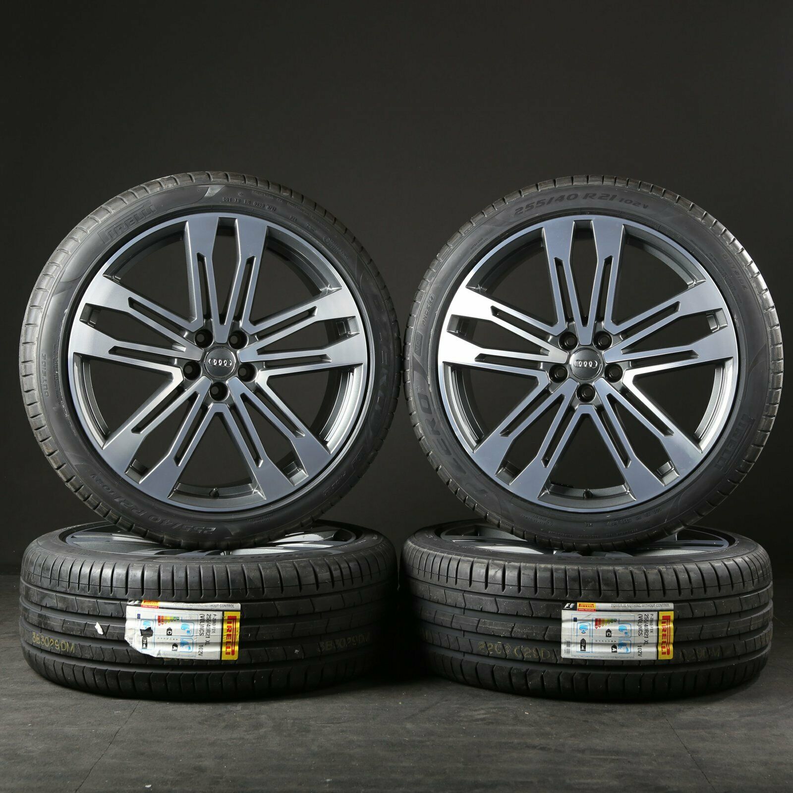 AW59040 Audi SQ5 Charcoal Machined OEM Wheel Rim