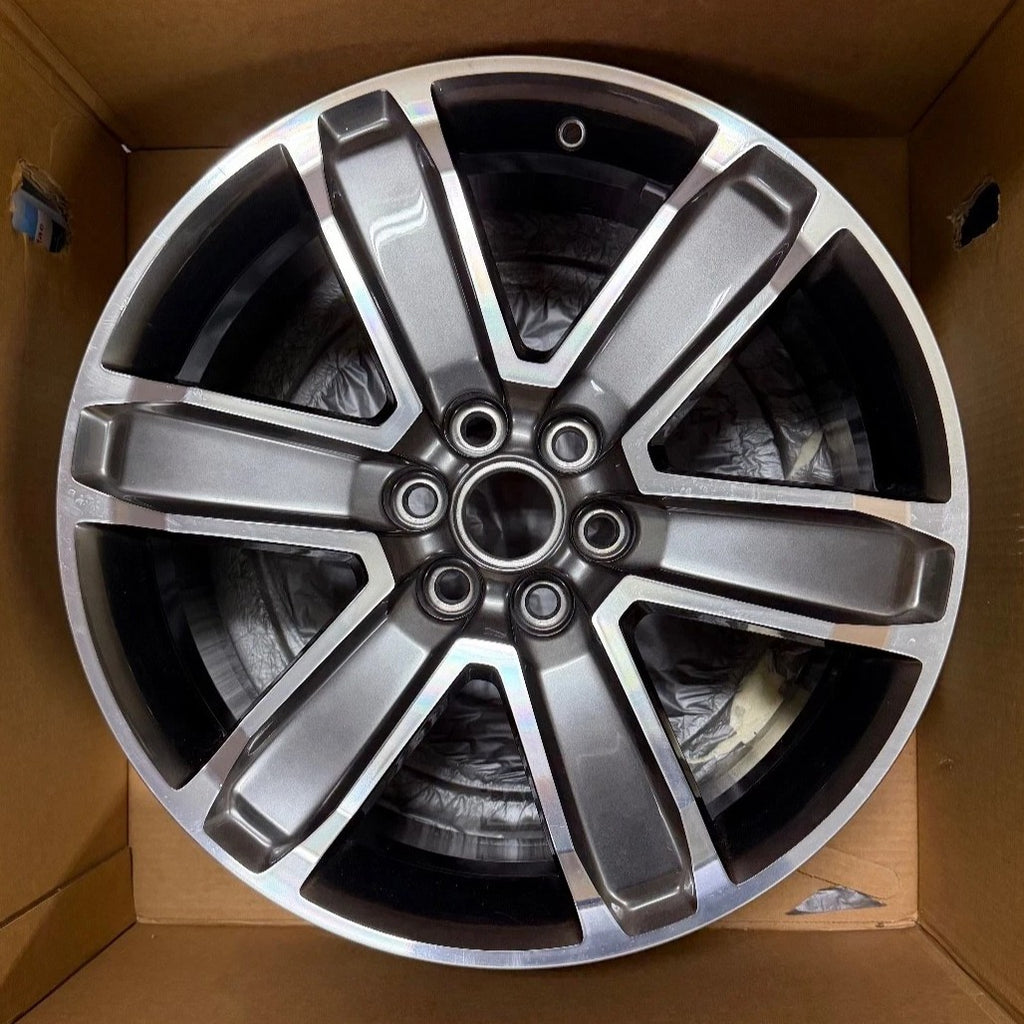 AW05794 GMC Chevrolet Buick Cadillac Charcoal Machined OEM Wheel Rim