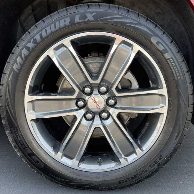 AW05794 GMC Chevrolet Buick Cadillac Charcoal Machined OEM Wheel Rim