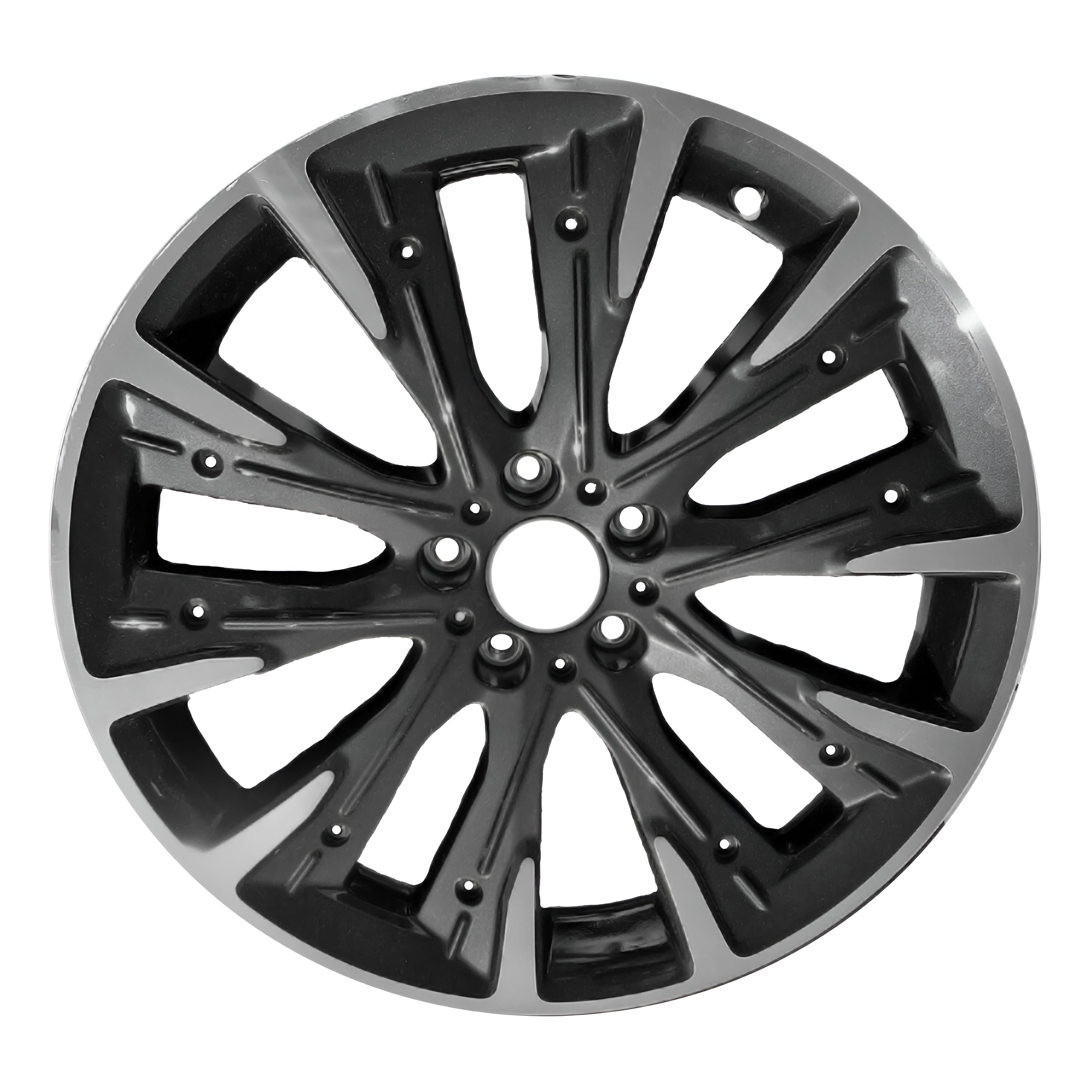 AW63156 Honda Accord Black Machined OEM Wheel Rim